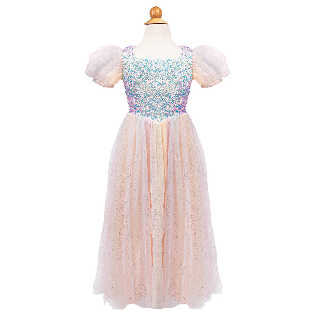 great pretenders feestjurk regenboog glitters sorbet - 4-6 jaar - Afbeelding 2